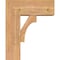 Ekena Millwork Westlake Block Smooth Bracket w/ Offset Brace, Western Red Cedar, 7 1/2"W x 18"D x 22"H BKT0806X18X22WTL05SWR - alternate 4